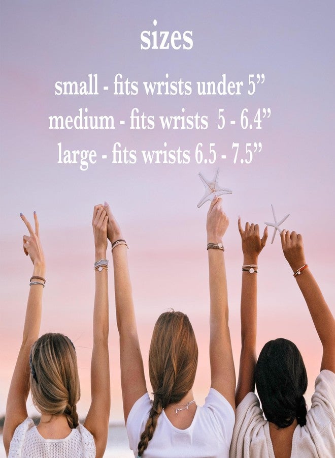 K'lani Hair Tie Bracelets for Women - Elastic Hair Bands That Double as Stylish Jewelry - Breathe - Medium - Image 4
